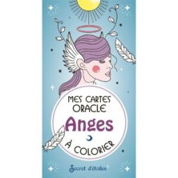 Anges à colorier : mes cartes oracle Anne-Sophie Casper, Marion Blanc Secret d'étoiles