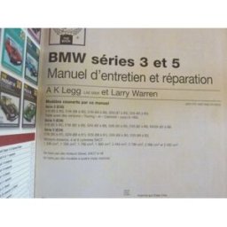 BMW série 3 et série 5 de 1981 à 1993 essence legg, warren Haynes Manuals Inc