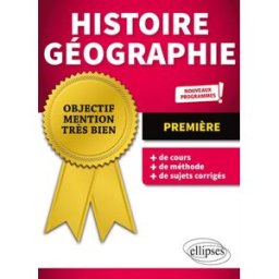 Histoire géographie première : nouveaux programmes Marie Durand Ellipses