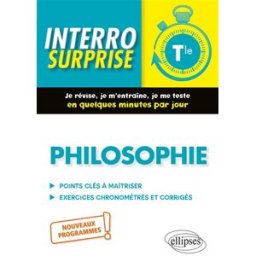Philosophie terminale : nouveaux programmes ! Evelyne Rogue Ellipses