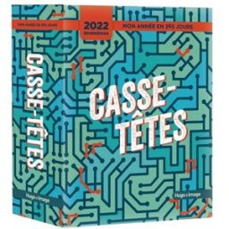 Casse-têtes : mon année en 365 jours : éphéméride 2022 Collectif Hugo Image