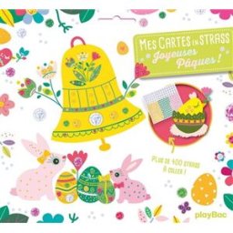 Mes cartes en strass : joyeuses Pâques ! Carotte et compagnie (site web) Play Bac