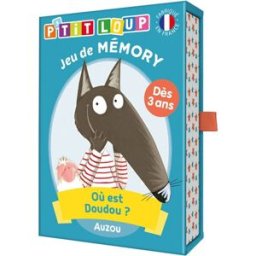 P'tit Loup : où est doudou ? : jeu de mémory Orianne Lallemand, Eléonore Thuillier Auzou éveil