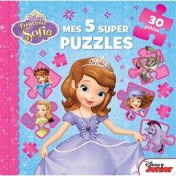 Princesse Sofia : mes 5 super puzzles Walt Disney company Hachette jeunesse-Disney