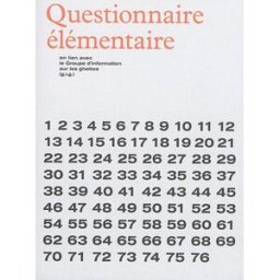 Questionnaire élémentaire Sonia Chiambretto, Yoann Thommerel les Laboratoires d'Aubervilliers