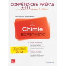 Chimie BCPST-Véto : 1re année : nouveaux programmes 2013 Pierre Grécias, Stéphane Rédoglia Lavoisier-Tec & Doc