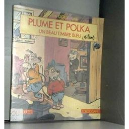 plume et polka beau timbre bleu goux christian milan