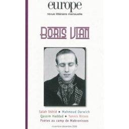 Europe, n° 967-968. Boris Vian collectif Europe