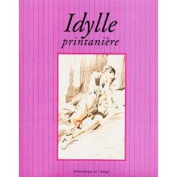 Idylle printanière. Spring romance. Pariser Frühlingsromanze bocci, richard Bibliothèque de l'image