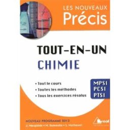 Chimie tout-en-un MPSI, PCSI, PTSI : nouveau programme 2013 Jacques Mesplède, Marc Dumoulin, S. Mathevet Bréal