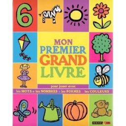 Mon premier grand livre : pour jouer avec les mots, les nombres, les formes, les couleurs Patti Barber, Ann Montague-Smith, Jeni Riley Rouge et or