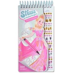 Strass et coloriages Princesses Boisson, Marie-Rose Play Bac
