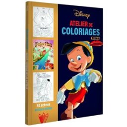 TEENS : Atelier de coloriages : Affiches Vintage disney Hachette jeunesse-Disney