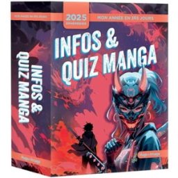 Mon année en 365 jours : 2025 : Infos & quiz manga collectif Hugo Image