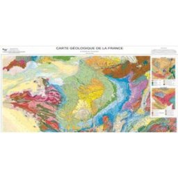 Carte géologique de la France : 1/1 000 000 Cartes BRGM Editions du BRGM