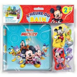 Disney Junior Mickey et ses amis L'Heure du Bain - Livres d'activités pour enfants, livre de bain de Lecousy, Amélia Phidal Publishing Inc.