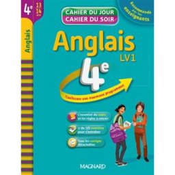 Anglais 4e, 13-14 ans : LV1 : conforme aux nouveaux programmes Nicole de Vannoise, Jean Cureau Magnard