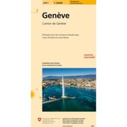 Carte de randonnée : Genève pédestre cartes office fédéral de topographie suisse Office Fédéral de Topographie Suisse