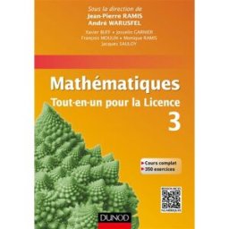 Mathématiques, tout-en-un pour la licence 3 moulin, françois Dunod