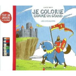 Je colorie comme un grand. Les chevaliers Vincent Boyer Père Castor-Flammarion