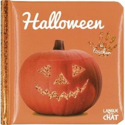 Halloween : à toucher collectif Langue au chat