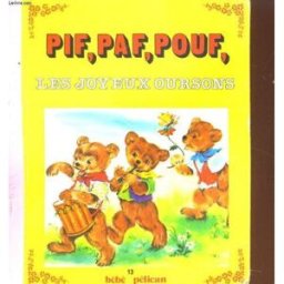 Pif, Paf, Pouf, les joyeux oursons Luce Lagarde Rouge et or