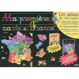 Ma première carte de France collectif Auzou