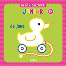 Bloc à colorier junior : je joue ballon Le Ballon