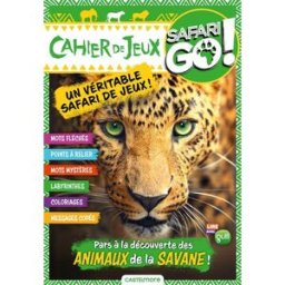 Safari go ! : cahier de jeux : léopard joly, frédéric Castelmore