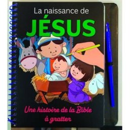 La naissance de Jésus : une histoire de la Bible à gratter Xxx Bibli'O