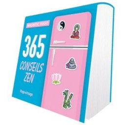 365 jours zen : magnetic frigo : 2024 Collectif Hugo Image