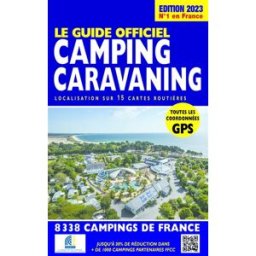 Le guide officiel camping caravaning : localisation sur 15 cartes routières : 8.338 campings de Fran azaiez, mariam Regicamp