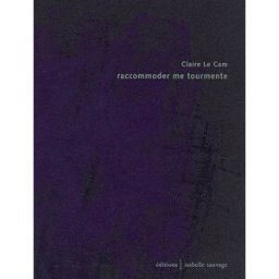 Raccommoder me tourmente Claire Le Cam I. Sauvage