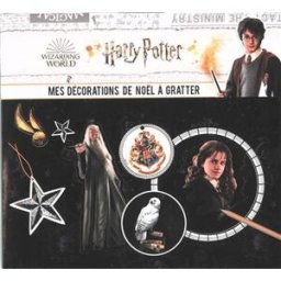 Harry Potter : mes décorations de Noël à gratter Wizarding world Play Bac