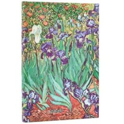 12 Mois 2026 Iris de Van Gogh Mini Vertical Paperblanks