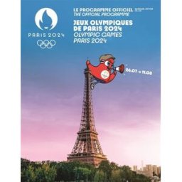 Le programme officiel des jeux Olympiques de Paris 2024. The official programme Olympic games Paris L'Equipe (périodique) Solar