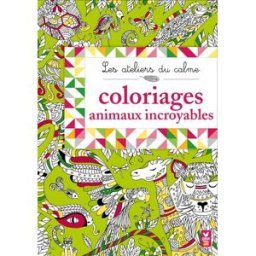 Coloriages animaux incroyables Faratiana Adriamanga Deux coqs d'or