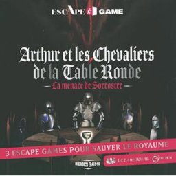Arthur et les chevaliers de la Table ronde : la menace de Sorrostre : 3 escape games pour sauver le Saskia Chapuis, Steve Dieux Hachette Pratique