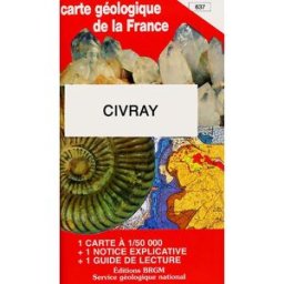 Civray : carte géologique de la France à 1/50 000, 637 Cartes BRGM BRGM