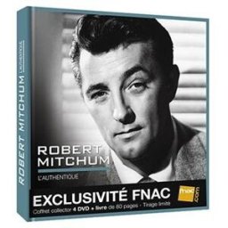 coffret 4 dvd robert mitchum , livre 80 pages - tirage limite robert mitchum