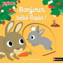 Bonjour bébé lapin ! Nathalie Choux Nathan Jeunesse