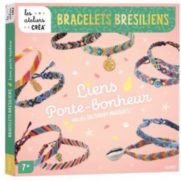 Bracelets brésiliens : liens porte-bonheur : avec des talismans magiques ! XXX Fleurus