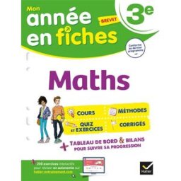 Maths 3e, brevet corinne de reggi, marie brigitte goiffon-jacquemont, sonia quinton, agnès vellay-candiago Hatier