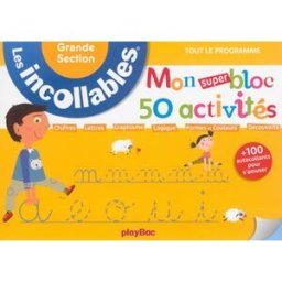 Mon super bloc 50 activités, grande section : tout le programme play bac Play Bac