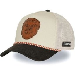 Capslab Casquette Harry Potter Hogwarts Beige / Black One Size unisex