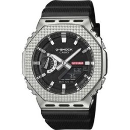 G-shock Montre Gm-2100 44.4mm 20atm Quartz Analog-digital Black / Silver Mirror / Mineral One Size Homme