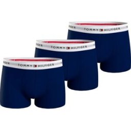 Tommy Hilfiger Boxers Um0um03889 Trunk 3 Unités Desert Sky / Desert Sky / Desert Sky L Homme