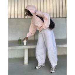 Bershka Pull À Capuche Imprimé Femme Xxs Rose