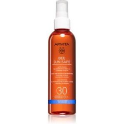 Apivita Bee Sun Safe Satin Touch Oil SPF30 huile solaire SPF 30 200 ml