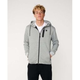 Rip Curl Sweat zippé Departed Anti-Series Gris S Male